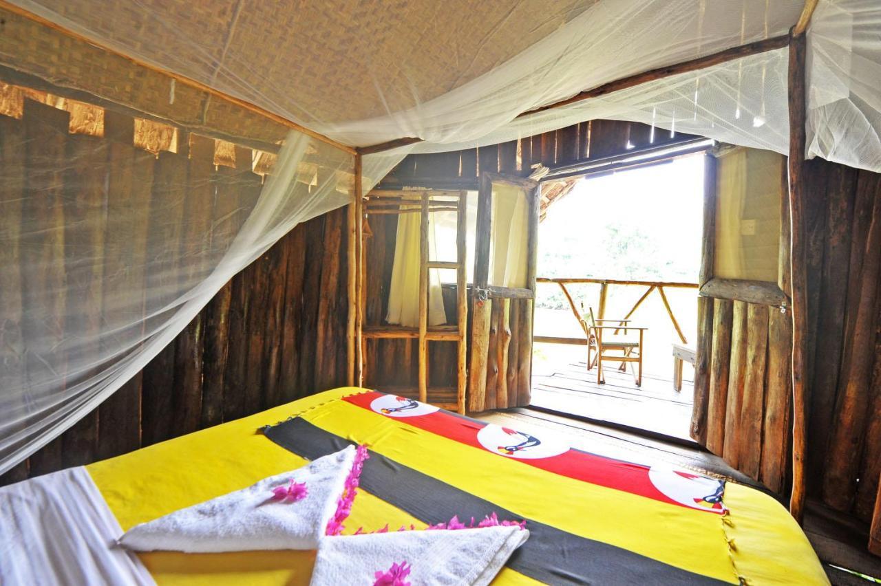 Bullbush River Camp Kihihi Buitenkant foto