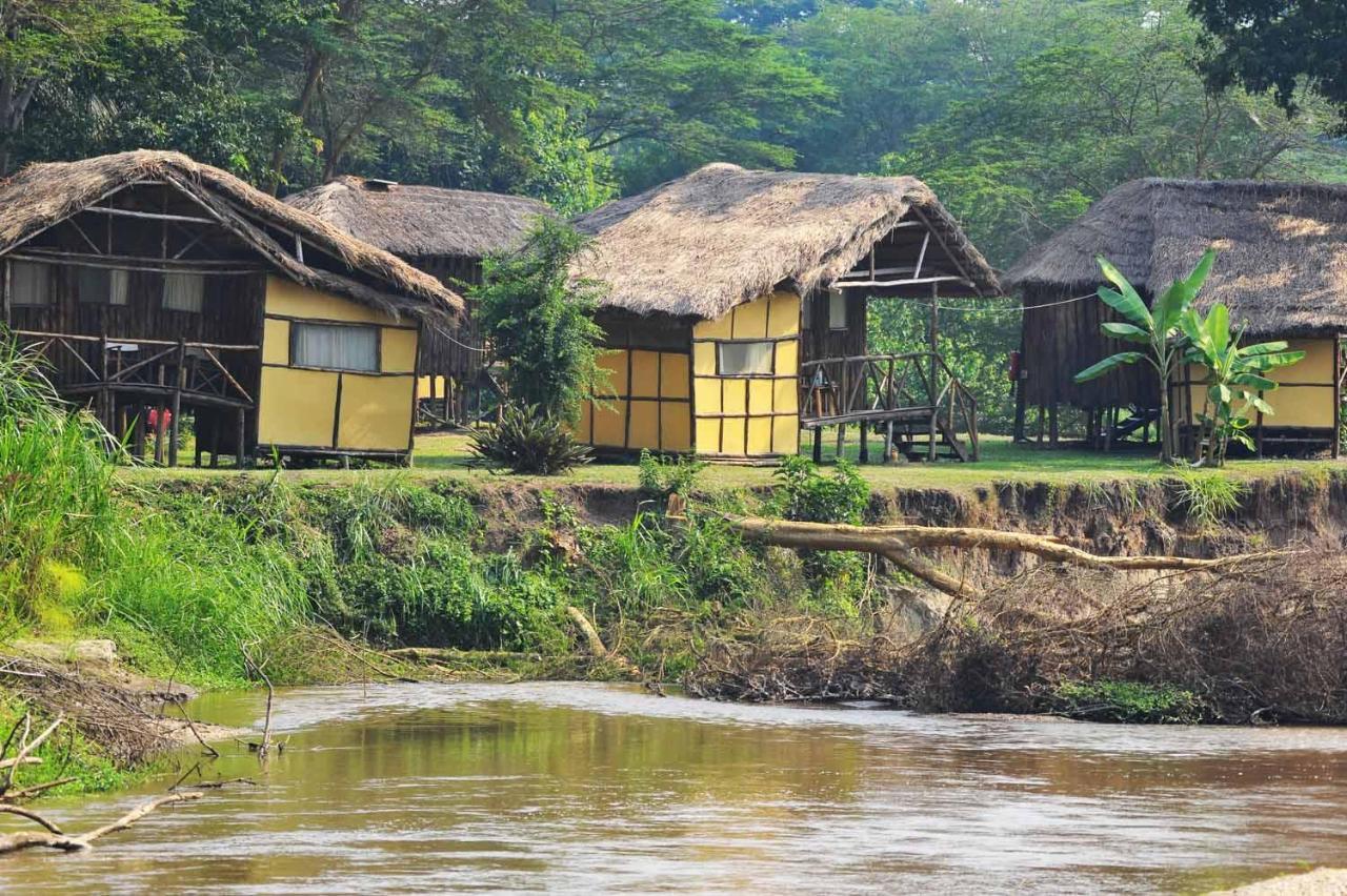 Bullbush River Camp Kihihi Buitenkant foto