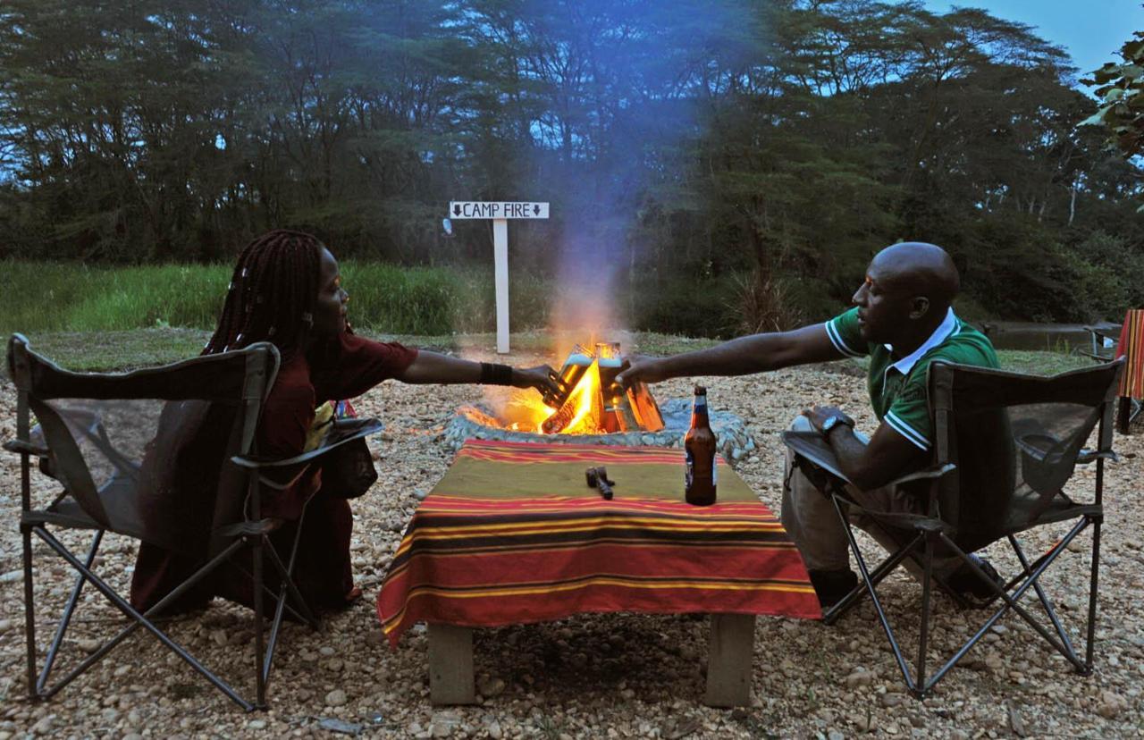Bullbush River Camp Kihihi Buitenkant foto