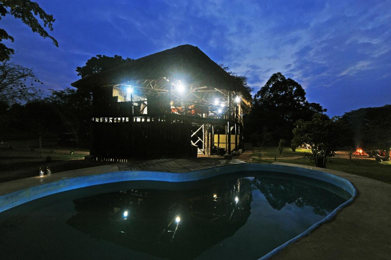 Bullbush River Camp Kihihi Buitenkant foto
