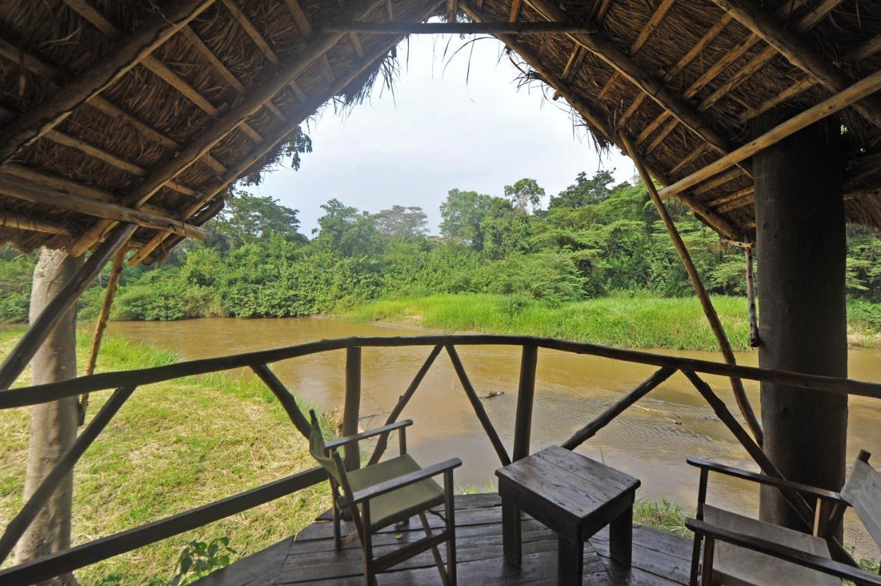 Bullbush River Camp Kihihi Buitenkant foto